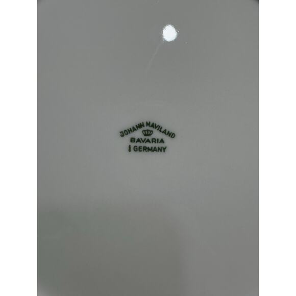 Blue Garland 10” Dinner Plate (Bavaria Backstamp) by Johann Haviland Excellent! - Picture 6 of 6